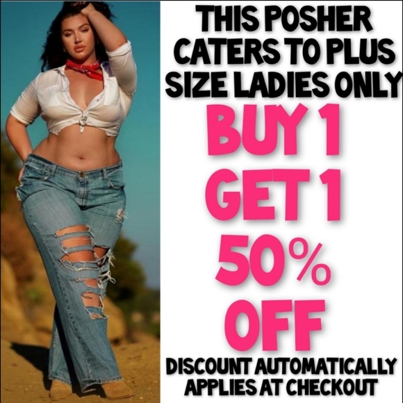 J Glee Crochet Tunic Dress Bell Sleeve Size 1X - Picture 2 of 14